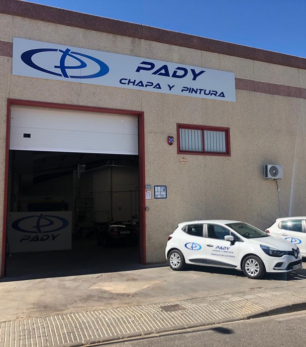 Fachada Chapa y Pinturas Pady WEB